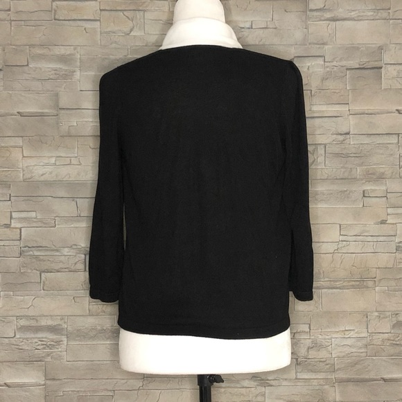 Cyrus black and white cardigan - Picture 4 of 6